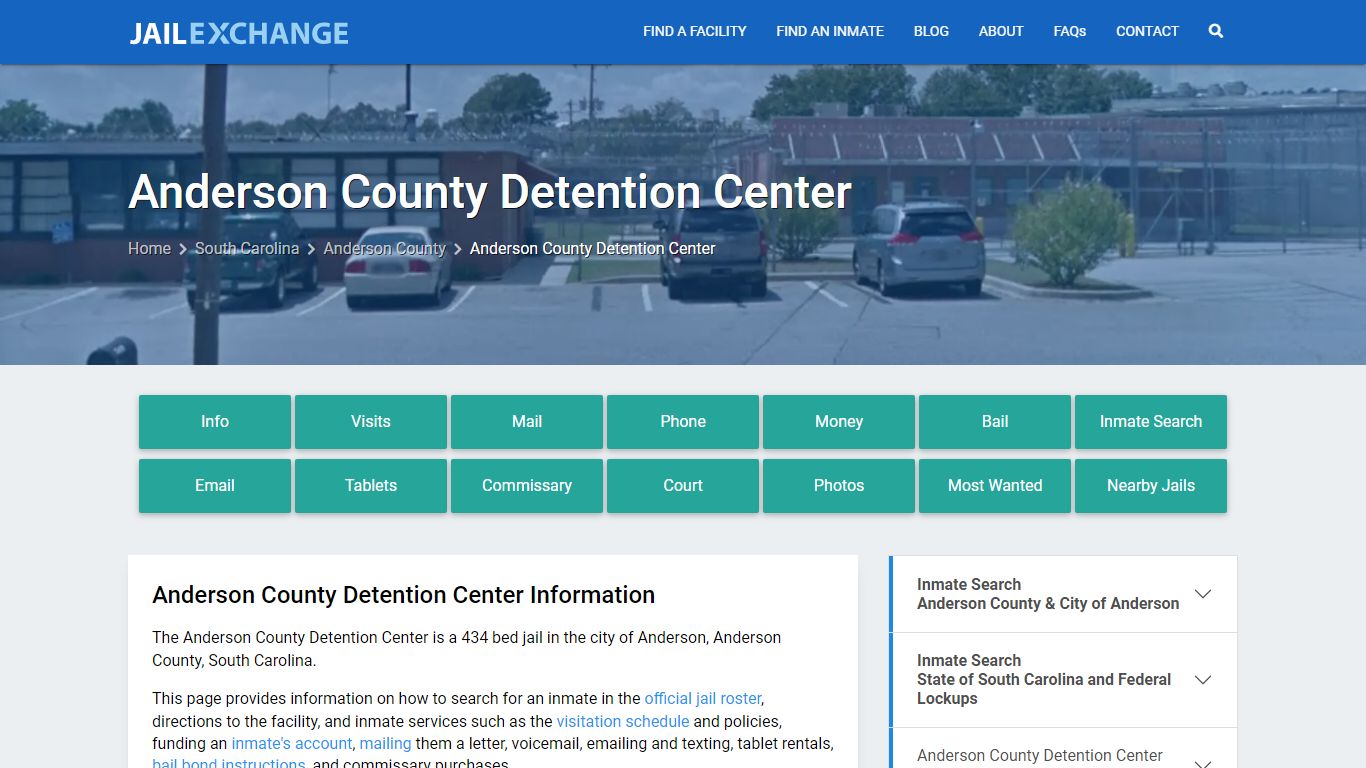 Anderson County Detention Center - Jail Exchange